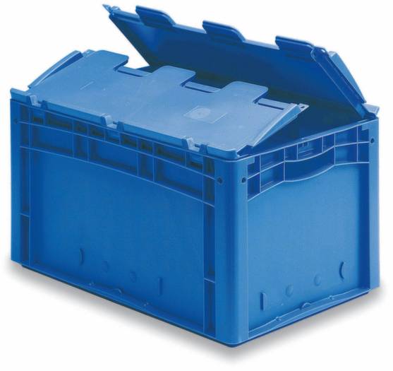 BITO Lagertechnik 1657930 Stapelbehälter lebensmittelgeeignet (L x B x H) 600 x 400 x 338mm Blau 1St.