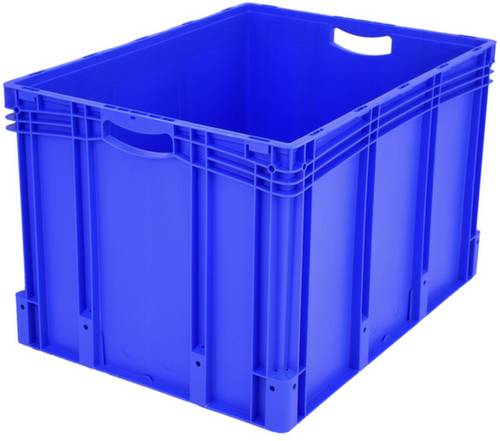 Udo Bär 1657941 Stapelbehälter lebensmittelgeeignet (L x B x H) 800 x 600 x 520mm Blau 1St.