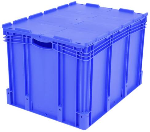 BITO Lagertechnik 1657943 Stapelbehälter lebensmittelgeeignet (L x B x H) 800 x 600 x 538mm Blau 1St.