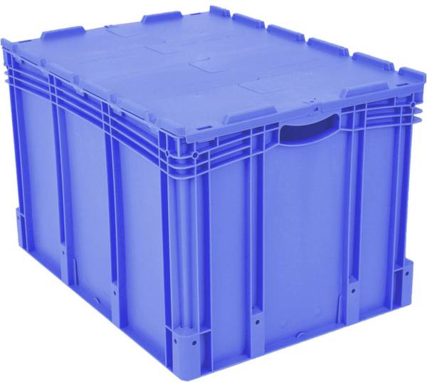 BITO Lagertechnik 1657943 Stapelbehälter lebensmittelgeeignet (L x B x H) 800 x 600 x 538mm Blau 1St.