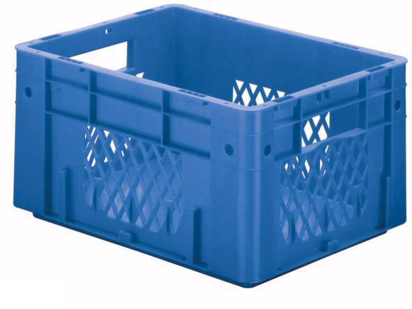 LA-KA-PE VTK 400/210-1 Stapelbehälter lebensmittelgeeignet (L x B x H) 400 x 300 x 210mm Blau 4St.