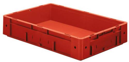 Udo Bär VTK 600/120-0 Stapelbehälter lebensmittelgeeignet (L x B x H) 600 x 400 x 120mm Rot 2St.