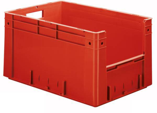 LA-KA-PE VTK 600/320-4 Stapelbehälter lebensmittelgeeignet (L x B x H) 600 x 400 x 320mm Rot 2St.