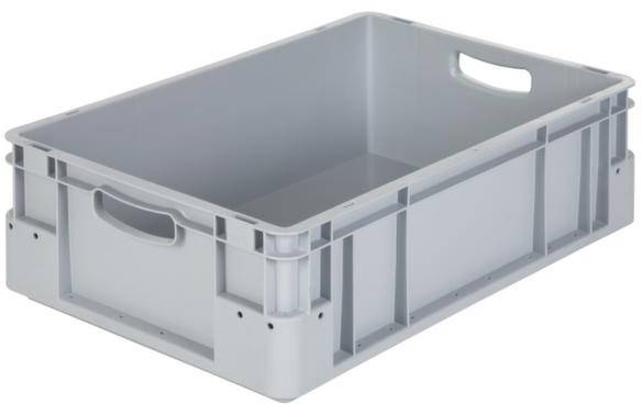 Alpha Paletten & Boxen 1657960 Stapelbehälter lebensmittelgeeignet (L x B x H) 800 x 600 x 220mm Grau 1St.