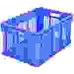 1657967 Stapelbehälter Classic lebensmittelgeeignet (L x B x H) 600 x 400 x 315mm Blau 1St.