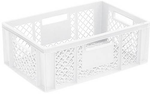 Udo Bär 1657970 Stapelbehälter Basic lebensmittelgeeignet (L x B x H) 600 x 400 x 220mm Weiß 1St.