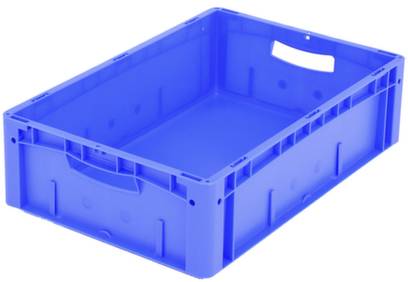 BITO Lagertechnik 1657979 Stapelbehälter Ergonomic lebensmittelgeeignet (L x B x H) 600 x 400 x 170mm Blau 1St.