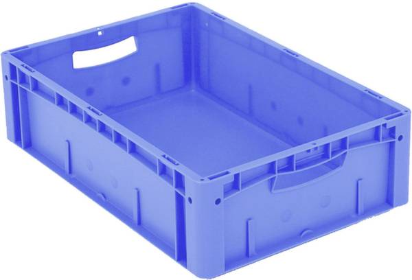 BITO Lagertechnik 1657979 Stapelbehälter Ergonomic lebensmittelgeeignet (L x B x H) 600 x 400 x 170mm Blau 1St.