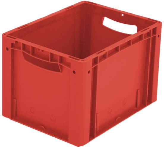 BITO Lagertechnik 1657980 Stapelbehälter Ergonomic lebensmittelgeeignet (L x B x H) 400 x 300 x 270 mm Rot 1 St.