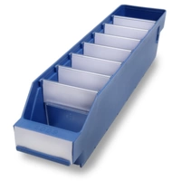 Stemo 472666 ESD Regalkasten lebensmittelgeeignet (B x H x T) 90 x 95 x 400mm Blau 40St. Stemo 472666 ESD Regalkasten lebensmittelgeeignet (B x H x T) 90 x 95 x 400mm Blau 40St.