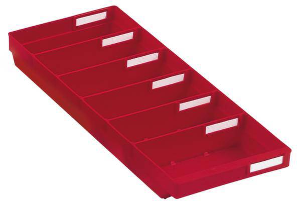 Kappes 6632.00.3151 Regalkasten lebensmittelgeeignet (B x H x T) 240 x 65 x 500mm Rot 1St.