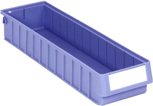 BITO Lagertechnik 525013 Regalkasten lebensmittelgeeignet (B x H x T) 156 x 90 x 600mm Blau 12St.