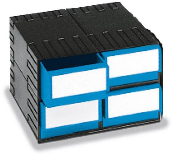 Plastipol Scheu 1658049 Schubladenmagazin (B x H x T) 332 x 202 x 345mm Blau 1St.