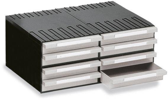 Plastipol Scheu 1658055 Schubladenmagazin (B x H x T) 482 x 202 x 345mm Grau 1St.