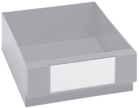 Plastipol Scheu 1658057 Schublade für Schubladensystem (B x H x T) 162 x 102 x 345mm Grau 1St.