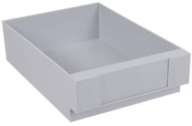 Plastipol Scheu 1658058 Schublade für Schubladensystem (B x H x T) 242 x 102 x 345mm Grau 1St.
