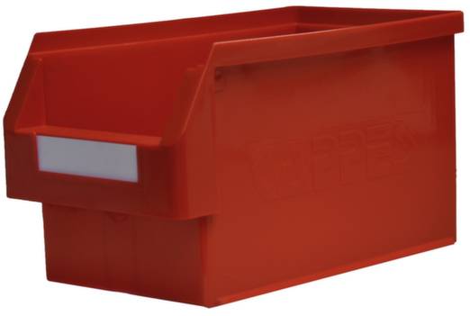 Kappes 6002.00.0251 ESD Sichtlagerkasten Favorit lebensmittelgeeignet (B x H x T) 200 x 200 x 350mm Rot 1St.