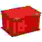 1658105 Stapelbehälter lebensmittelgeeignet (L x B x H) 400 x 300 x 235mm Rot 1St.