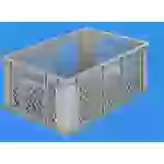 Alpha Paletten & Boxen 1658112 Stapelbehälter lebensmittelgeeignet (L x B x H) 600 x 400 x 240mm Grau 1St. Alpha Paletten & Boxen 1658112 Stapelbehälter lebensmittelgeeignet (L x B x H) 600 x 400 x 240mm Grau 1St.