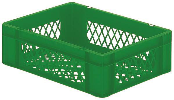 LA-KA-PE 203995 Stapelbehälter lebensmittelgeeignet (L x B x H) 400 x 300 x 120mm Grün 4St.