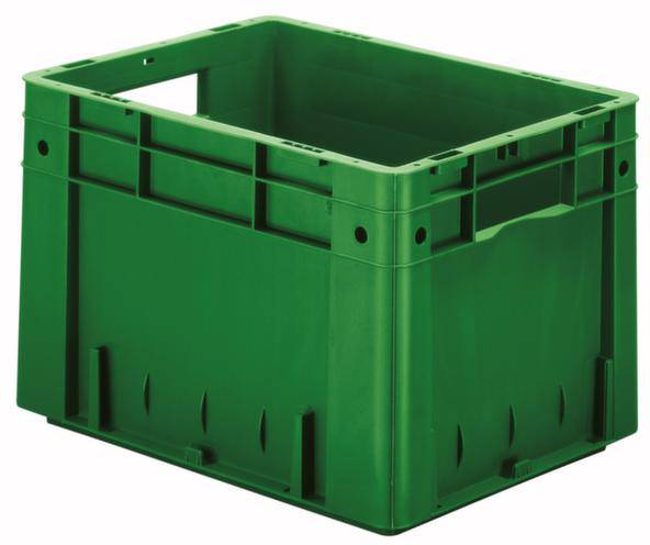 LA-KA-PE VTK 400/270-0 Stapelbehälter lebensmittelgeeignet (L x B x H) 400 x 300 x 270mm Grün 4St.