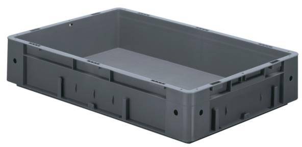 LA-KA-PE VTK 600/175-0 Stapelbehälter lebensmittelgeeignet (L x B x H) 600 x 400 x 175mm Grau 2St.