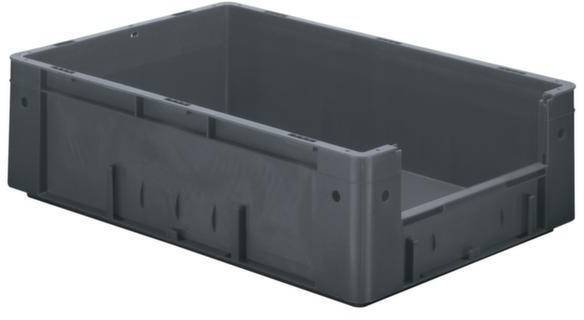 LA-KA-PE VTK 600/175-4 Stapelbehälter lebensmittelgeeignet (L x B x H) 600 x 400 x 175mm Grau 2St.