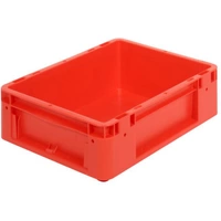 Alpha Paletten & Boxen 1658139 Stapelbehälter lebensmittelgeeignet (L x B x H) 400 x 300 x 120mm Rot 1St. Alpha Paletten & Boxen 1658139 Stapelbehälter lebensmittelgeeignet (L x B x H) 400 x 300 x 120mm Rot 1St.