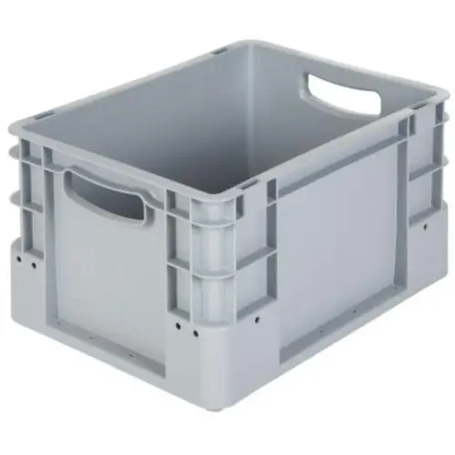 Alpha Paletten & Boxen 1658140 Stapelbehälter lebensmittelgeeignet (L x B x H) 400 x 300 x 220mm Grau 1St. Alpha Paletten & Boxen 1658140 Stapelbehälter lebensmittelgeeignet (L x B x H) 400 x 300 x 220mm Grau 1St.