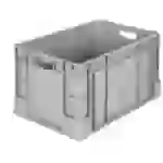 Alpha Paletten & Boxen 1658145 Stapelbehälter lebensmittelgeeignet (L x B x H) 600 x 400 x 320mm Grau 1St. Alpha Paletten & Boxen 1658145 Stapelbehälter lebensmittelgeeignet (L x B x H) 600 x 400 x 320mm Grau 1St.