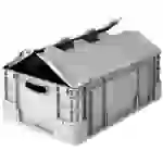 Alpha Paletten & Boxen 1658146 Stapelbehälter lebensmittelgeeignet (L x B x H) 600 x 400 x 420mm Grau 1St. Alpha Paletten & Boxen 1658146 Stapelbehälter lebensmittelgeeignet (L x B x H) 600 x 400 x 420mm Grau 1St.