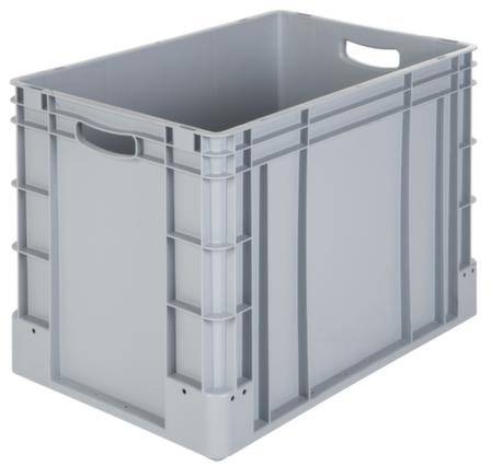 Alpha Paletten & Boxen 1658146 Stapelbehälter lebensmittelgeeignet (L x B x H) 600 x 400 x 420mm Grau 1St.