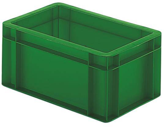 LA-KA-PE 531642 Stapelbehälter lebensmittelgeeignet (L x B x H) 400 x 300 x 50mm Grün 4St.