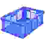 1658164 Stapelbehälter Classic lebensmittelgeeignet (L x B x H) 600 x 400 x 215mm Blau 1St.