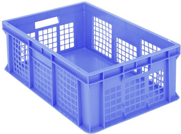 BITO Lagertechnik 1658164 Stapelbehälter Classic lebensmittelgeeignet (L x B x H) 600 x 400 x 215mm Blau 1St.