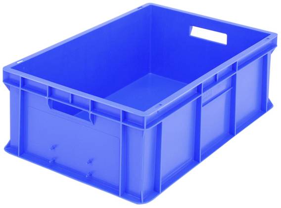 BITO Lagertechnik 1658166 Stapelbehälter Classic lebensmittelgeeignet (L x B x H) 600 x 400 x 215mm Blau 1St.