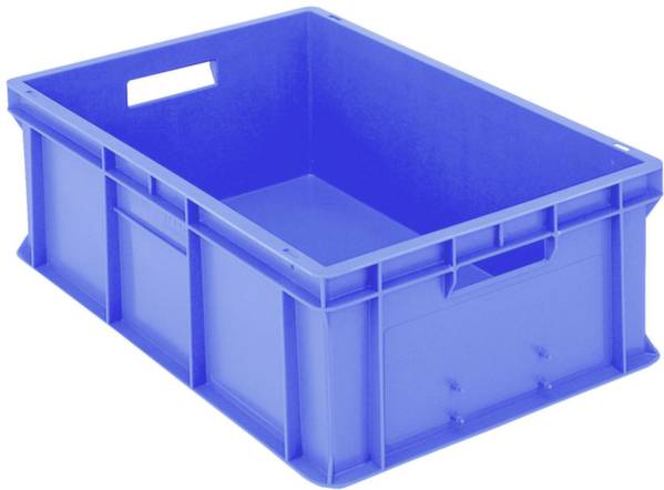 BITO Lagertechnik 1658166 Stapelbehälter Classic lebensmittelgeeignet (L x B x H) 600 x 400 x 215mm Blau 1St.