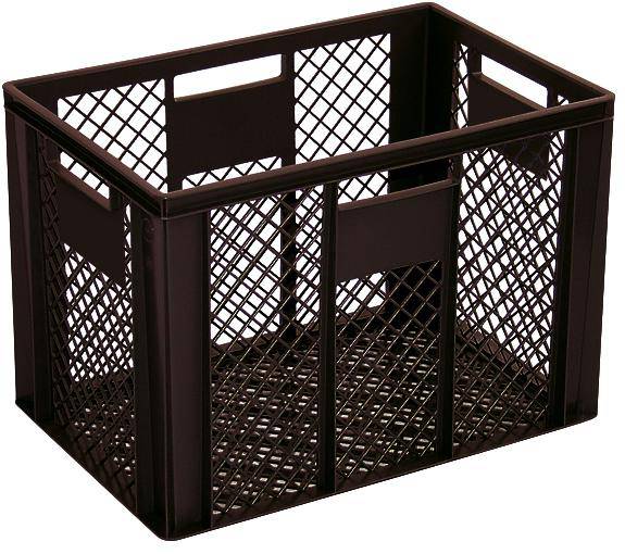 BRB Lagertechnik 1658172 Stapelbehälter Basic lebensmittelgeeignet (L x B x H) 600 x 400 x 410mm Braun 1St.