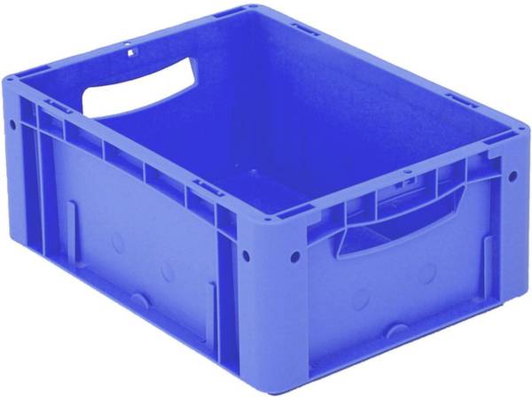 BITO Lagertechnik 1658177 Stapelbehälter Ergonomic lebensmittelgeeignet (L x B x H) 400 x 300 x 170mm Blau 1St.