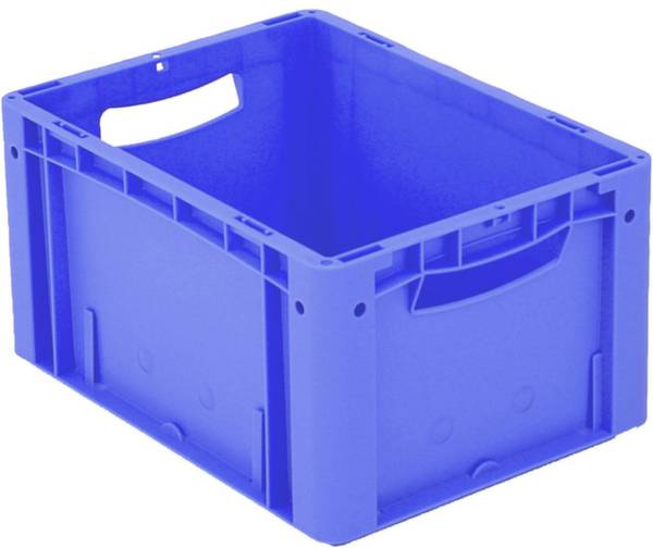 BITO Lagertechnik 1658178 Stapelbehälter Ergonomic lebensmittelgeeignet (L x B x H) 400 x 300 x 220mm Blau 1St.