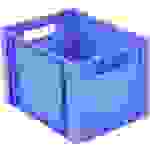 1658179 Stapelbehälter Ergonomic lebensmittelgeeignet (L x B x H) 400 x 300 x 270mm Blau 1St.