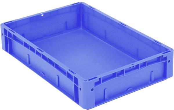 BITO Lagertechnik 1658180 Stapelbehälter Ergonomic lebensmittelgeeignet (L x B x H) 600 x 400 x 120mm Blau 1St.