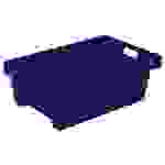 1658196 Drehstapelbehälter lebensmittelgeeignet (L x B x H) 600 x 400 x 200mm Blau 1St.