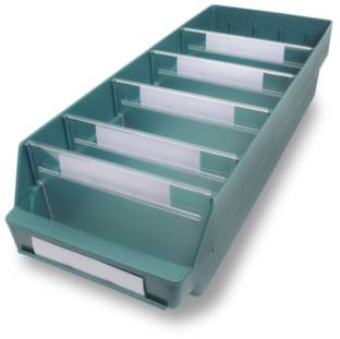 Stemo 358784 ESD Regalkasten lebensmittelgeeignet (B x H x T) 240 x 150 x 600mm Grün 10St.