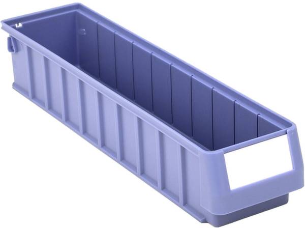 BITO Lagertechnik 437326 Regalkasten lebensmittelgeeignet (B x H x T) 117 x 90 x 500mm Blau 16St.