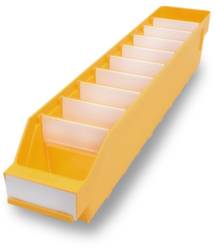 Stemo 689577 ESD Regalkasten lebensmittelgeeignet (B x H x T) 90 x 95 x 500mm Gelb 40St.