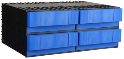 Plastipol Scheu 1658224 Schubladenmagazin (B x H x T) 482 x 202 x 345mm Blau 1St.