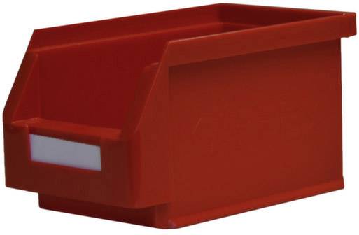Kappes 1658252 Sichtlagerkasten (B x H x T) 140 x 130 x 230mm Rot 1St.
