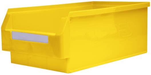 Kappes 6002.00.0152 ESD Sichtlagerkasten Favorit lebensmittelgeeignet (B x H x T) 300 x 200 x 500mm Gelb 1St.
