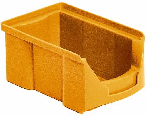 BRB Lagertechnik 977403 Sichtlagerkasten lebensmittelgeeignet (B x H x T) 100 x 77 x 170mm Gelb 42St.